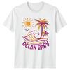 Ocean Baby Beach Travel Unisexs TShirt Unisexs Graphic Tee Unisex Top