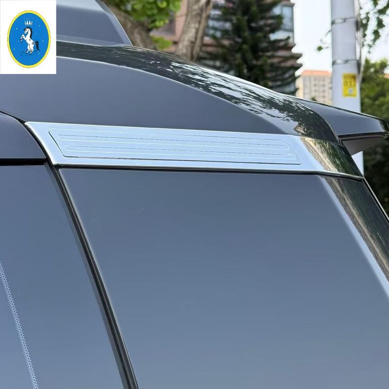 Auto A C Pillar Window Posts Panel Sequ Cover Trim ABS Chrome Accessories For Toyota Land Cruiser Prado 250 LC250 2024 2025