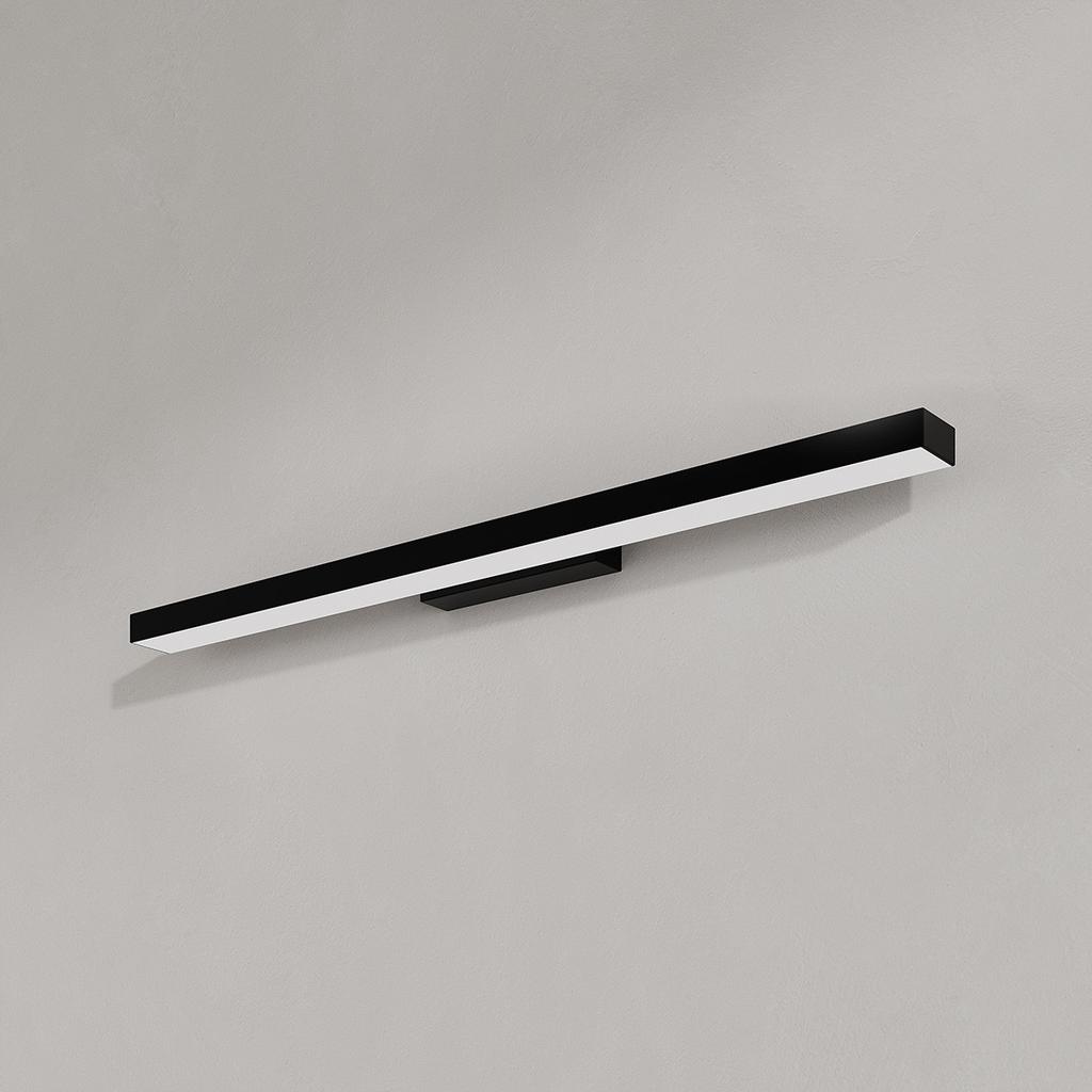 Kinkiet Łazienkowy Nad Lustro Czarny Liniowy 66.5 Cm Zmienna Barwa Led 20W Aqua Light Prestige