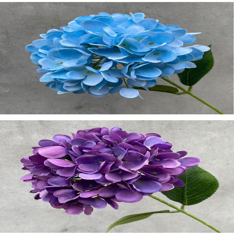 Artificial Flowers Fake Silk Hydrangea Bridal Clearance Wedding Decoration Home Room Table Accessories Garden Party Festival