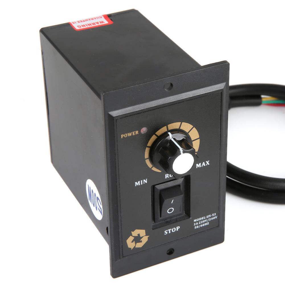 AC 220V 5060Hz 300400500W AC Motor Speed Controller Electric Motor Speed Regulator(500W)