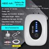 Aquarium Fish Tank Oxygen Air Pump Compressor Charging Silent USB With Battery Portable Fishing Oxygenator 6000mA Outdoor
