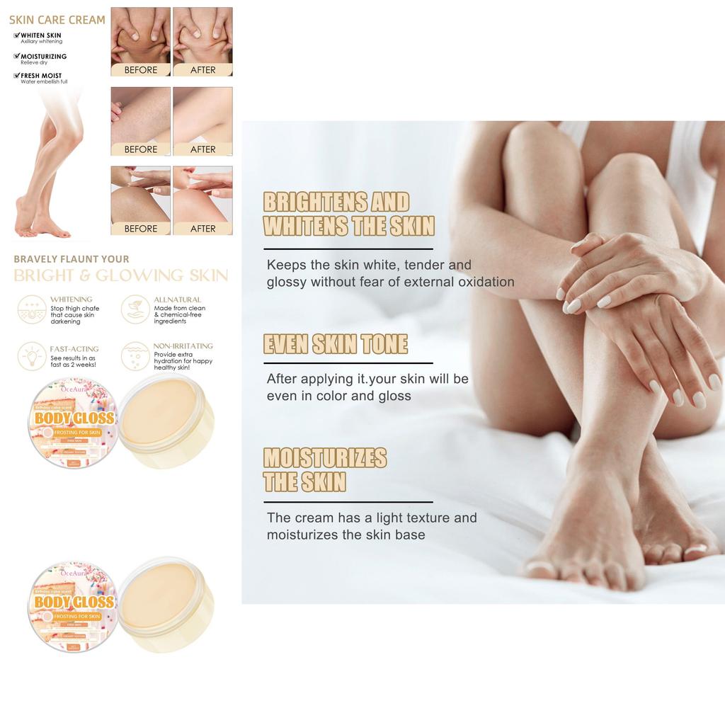 Oceaura Birthday Cake Body Moisturizing Cream Luxurious Hydration For Smooth Skin
