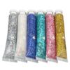 6pcs 0.7oz Eyeshadow Glitter Cream Makeup Long Lasting Shiny Face Body Glitter Gel for Stage Performance