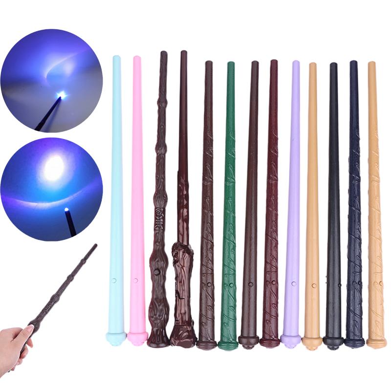 1Pcs Sound Illuminating Magic Wand Toys Halloween Cosplay Magic Wands Children Magic Stick Party Costume Props Kid Gifts