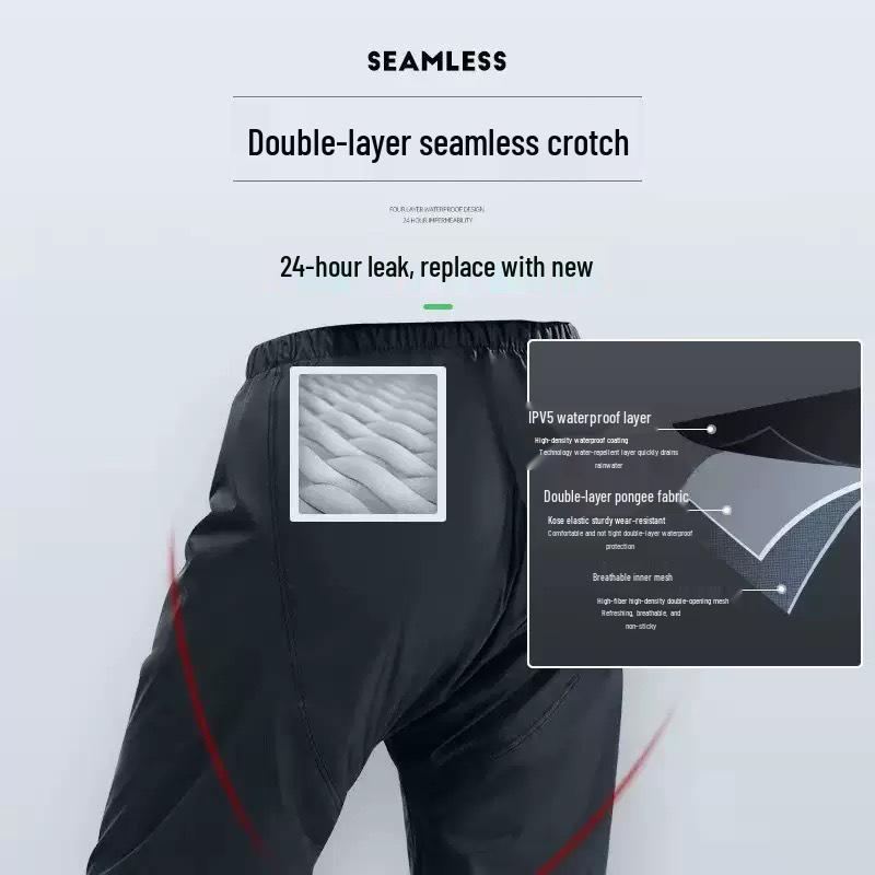 Men's Stormproof Split Motorcycle Rain Suit for Riders