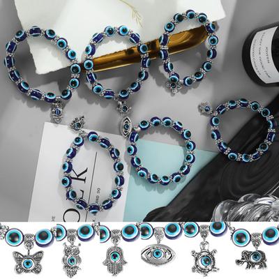 2022 neue Stil Armband Zarte Auge Armband Geschenk Mode Unisex Teufel Armband Elefant Palm Schildkröte Elegante Armband