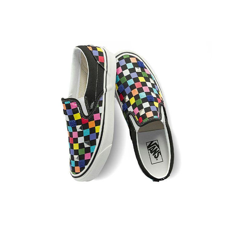 Vans Instapperserie 98 DX Casual Lage Skate Schoenen Unisex Sneakers Wit Zwart Rood VN0A5KX8AWC
