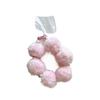 Plush Pompon Mobile Phone Charm & Bracelet Chain for Autumn/Winter