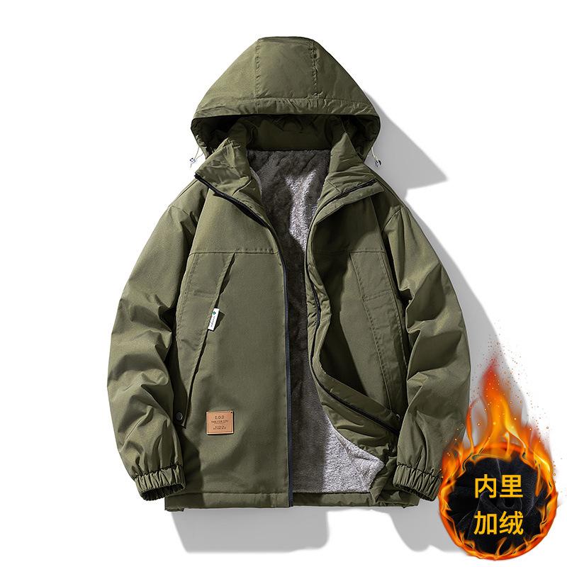 Jacket Men's Spring and Summer Fat Fattened Plus Size Men's Jacket 2025 New Autumn and Spring