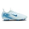 New Nike Assassin Series Slip Resistant Breathable Low Top Kids' Soccer Shoes White Blue Kids' FQ8403-400