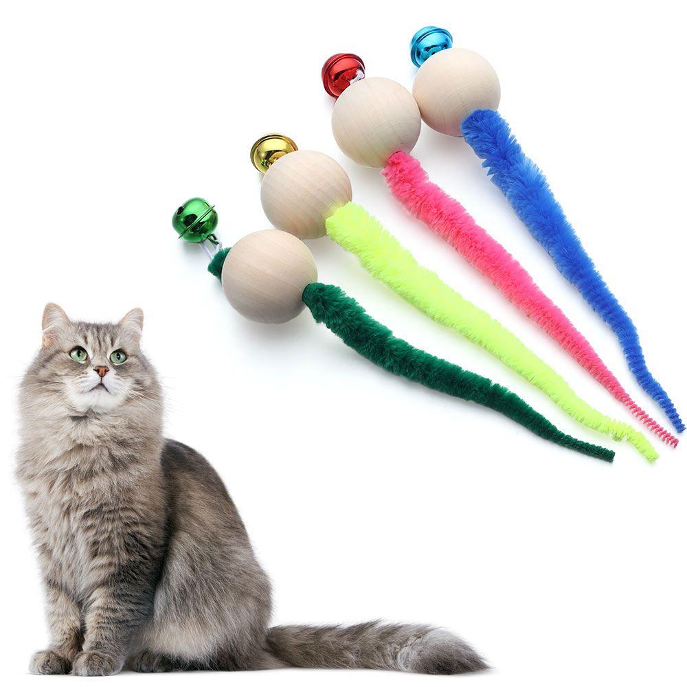 worm cat toy
