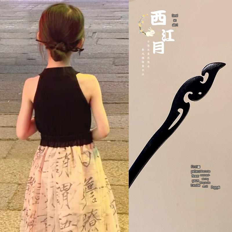 Neue Haarnadeln für Damen & Kinder 2025: Elegante Hanfu Hochsteckfrisur Accessoires im alten chinesischen Stil