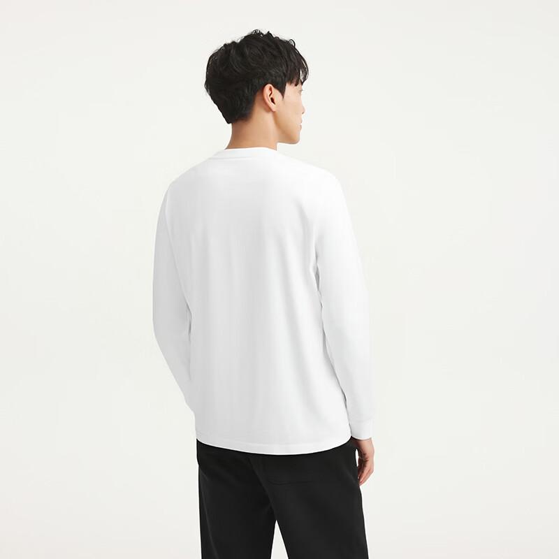 Hotwind Men's Basic Crew Neck Long-Sleeve T-Shirt
