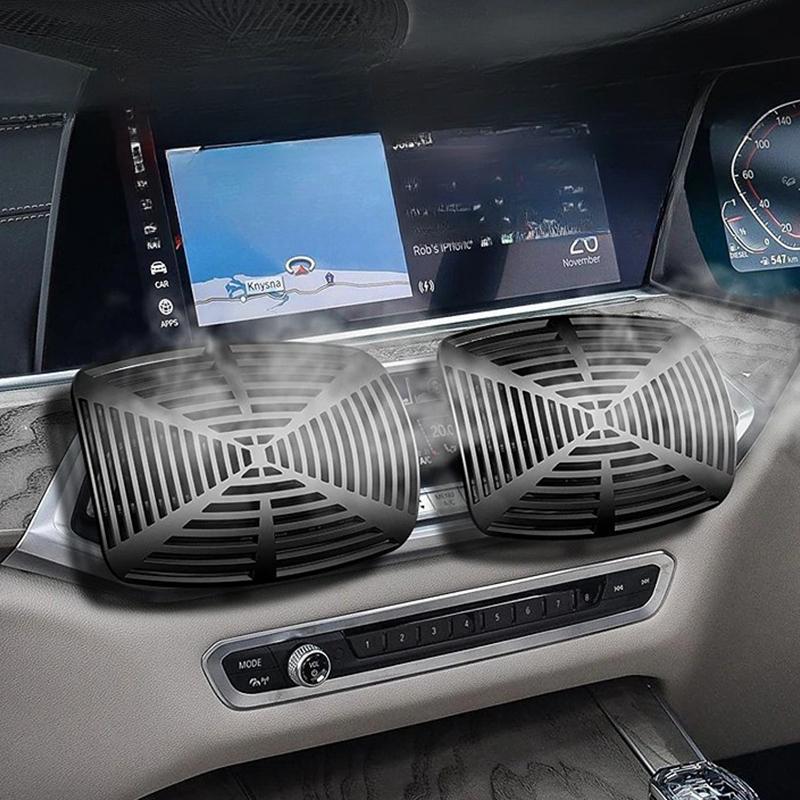 2pcs Car Air Conditioning Ventilation Cover Universal Anti-Direct Blowing Wind Baffle Outlet Panel Cover Car Accessories