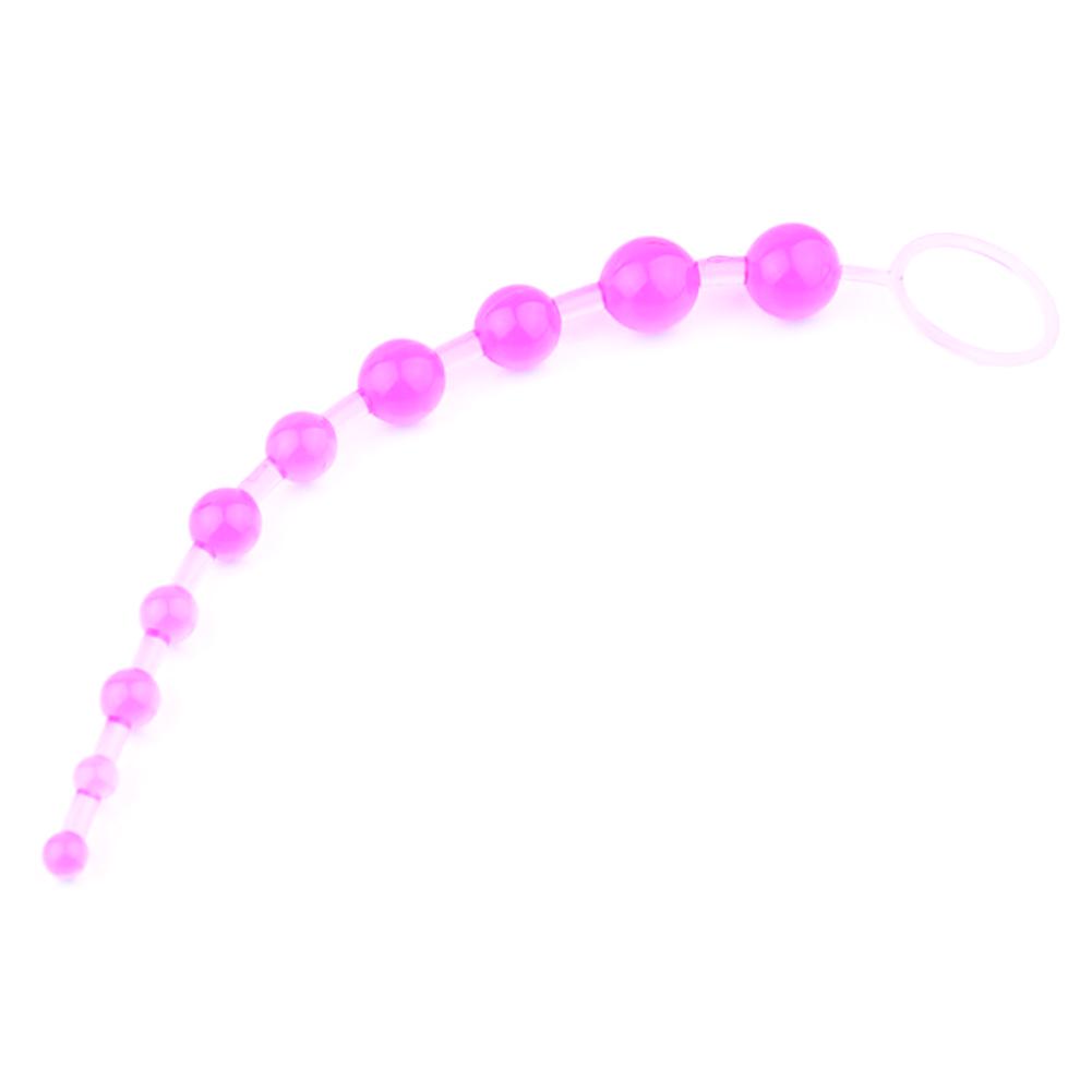 Unisex Plug Stick Flirting Masturbator Beads Anal Sex Pull Toy