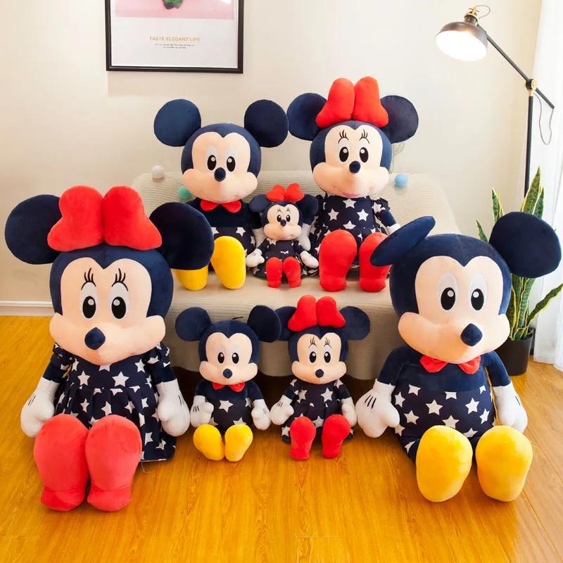 Stern Minnie Maus Plüschtier Cartoon Anime Plüschpuppe Kissen Als Geburtstagsgeschenk für Freundin
