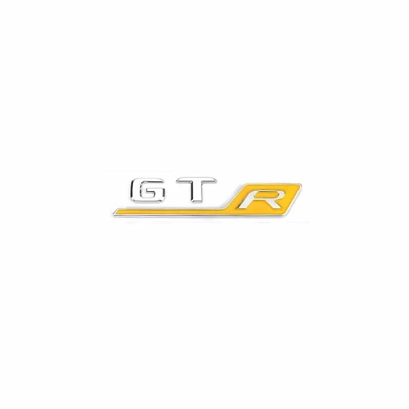GTR GTS GTC 3D ABS Letter Rear Trunk Decal Emblem Badge Sticker For Mercedes Benz AMG GT R S C GT43 GT63 C190 Car Accessories