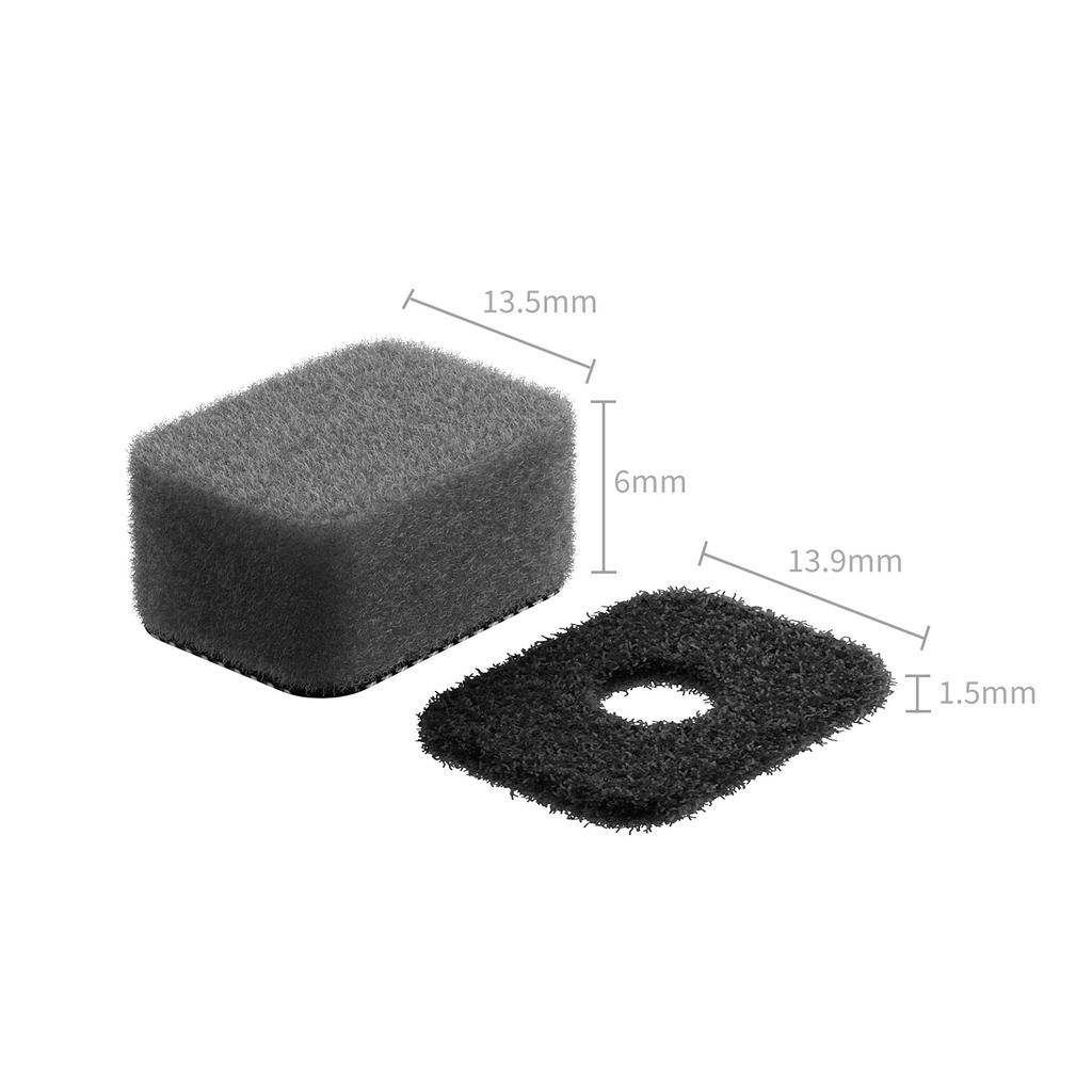 Insta360 X5 Panoramik Aksiyon Kamerası için Mikrofon Rüzgarlığı Gürültü Azaltma Rüzgar Kılıfı Net Ses için