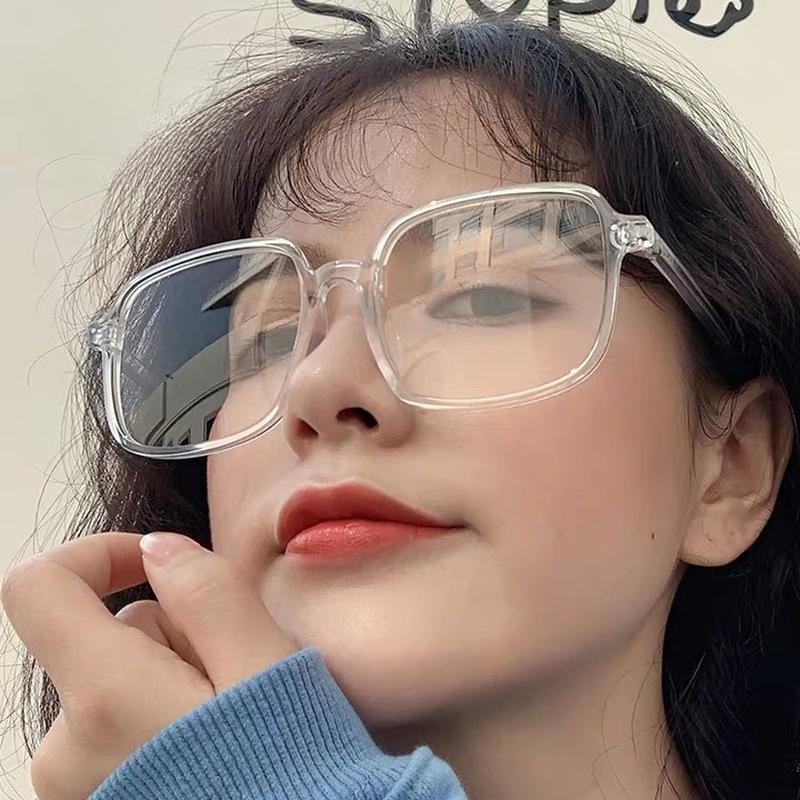 Квадратная негабаритная черная оправа для очков — фото 3