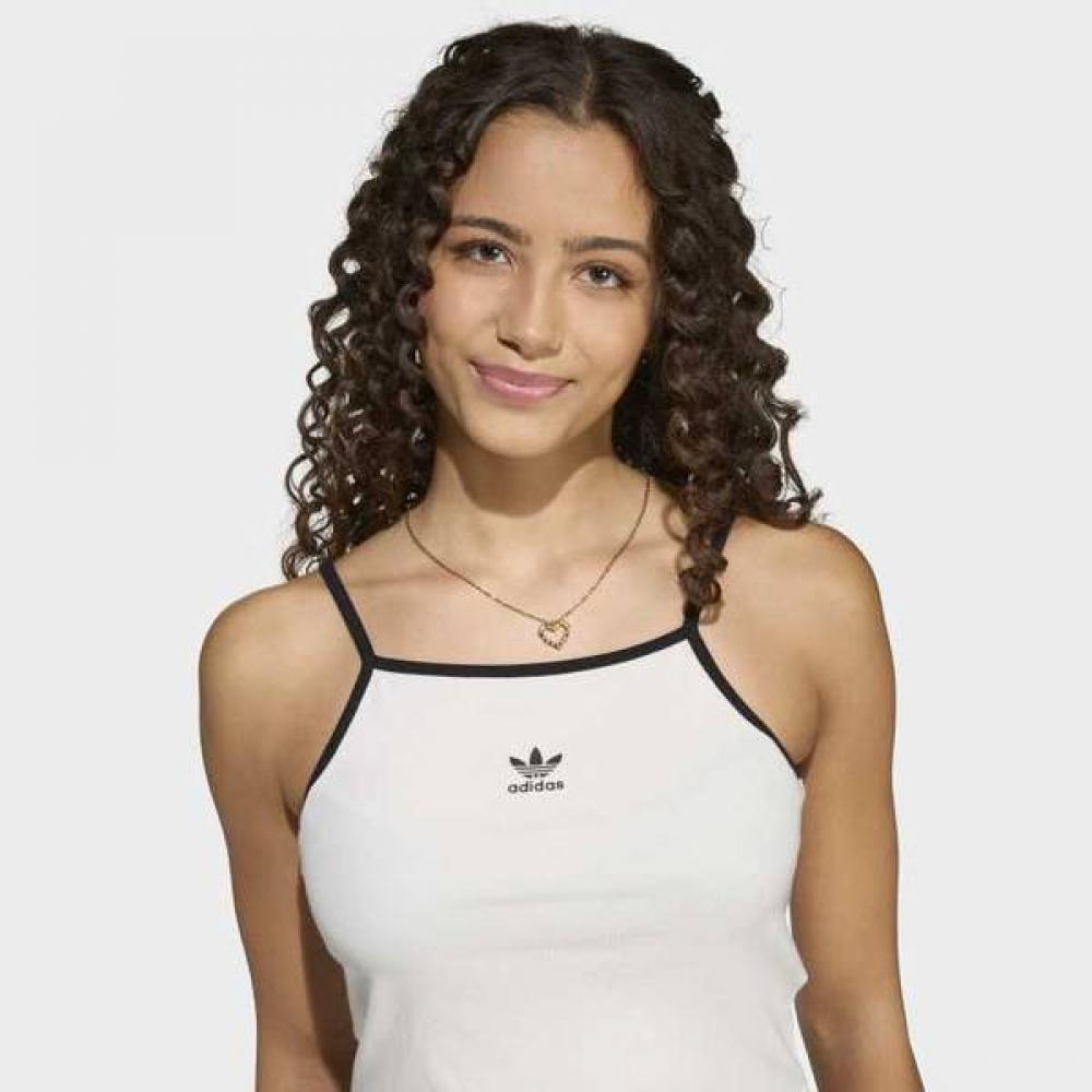 adidas Kids Slim Mini Rib Tank Top