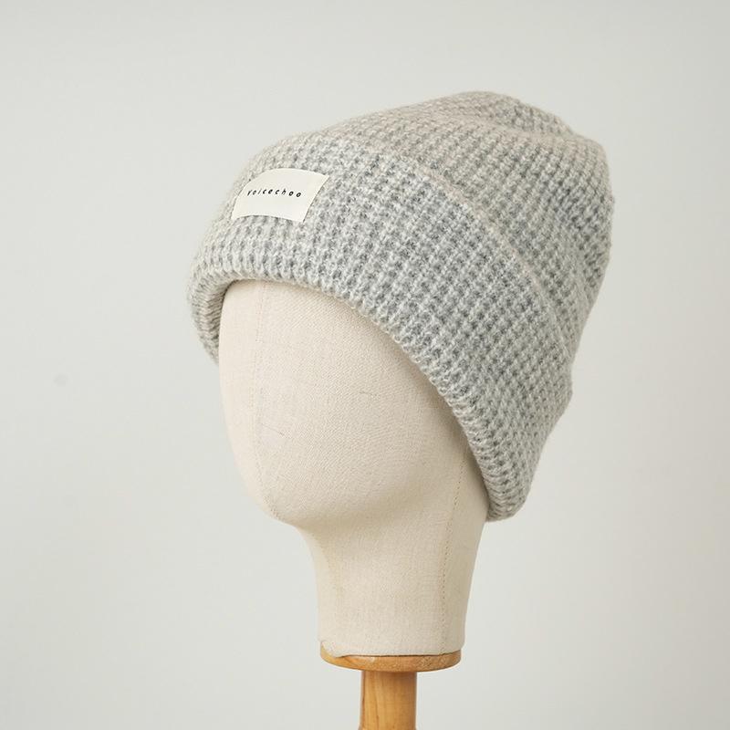 Wool Hat Women's Autumn Winter Warm Knitted Pullover Hat for Men Sleeve Cap Skullies Beanies Ski Cap