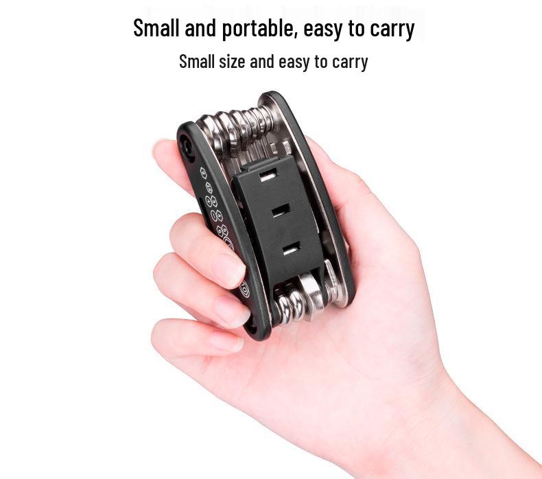 ROCKBROS 16-in-1 Folding Bike Repair Tool Set (GJ1601)