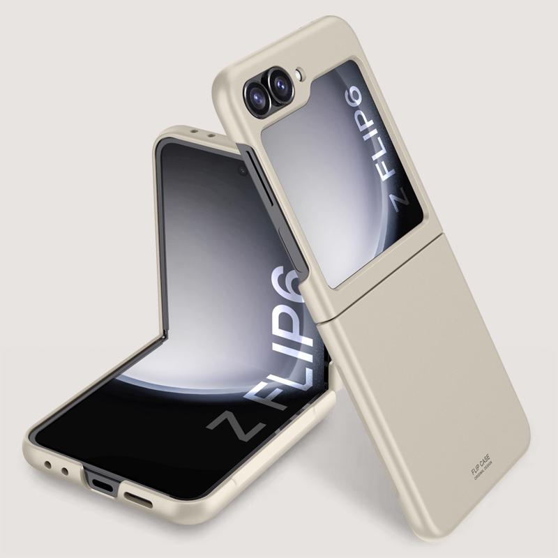 

Матовый чехол Skin Feel Frosted Case с защитой от ударов и царапин для Samsung Galaxy Z Flip 6 5 4 3 5G Flip6 Flip5 For Samsung Z Flip6