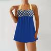 Plus Size Women Swimwear Push Up Bikini Two Piece Swimsuit Solid Bikinis Set Beachwear Bathing Suit