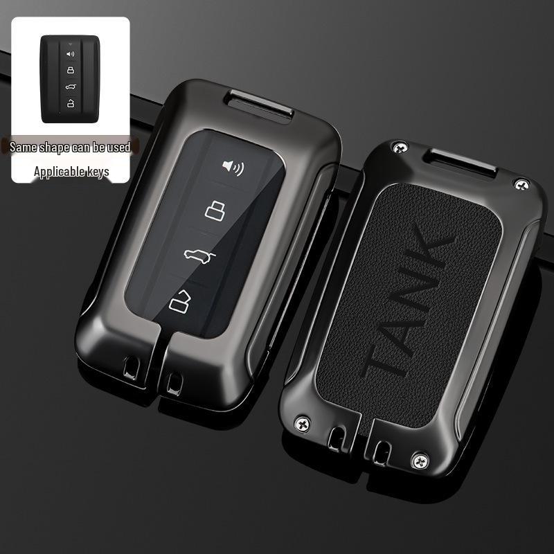 Tank 300/500 Key Case with New Logo for Off-Road Model, Buckle Shell, Men's