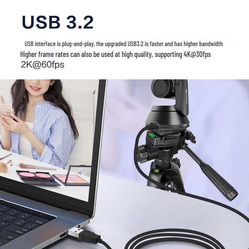 AONI NX5Pro 4K Live Stream & Conference Camera with AI Tracking and Optical Zoom