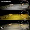 MAXGTRS 3.0 Inch Bi LED Projector Lens Fog Lights 6000K Lens Universal H8 Driving Light Lenses Spotlights
