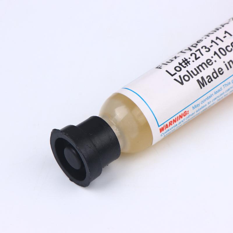 10Ml Flux For Soldering With Flexible Tip Syringe Solder Paste Flux Grease Repair Solde No Cleaning Welding Repair Tools