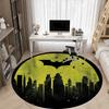 1pc Batman Office Round Area Rug, Under Office Chairs Bedroom Living Room Home Decor, Room Deco, Available in Various Sizes147