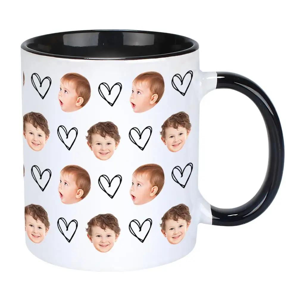 

Personalized Coated Water Cup Mark Baby Face Cute Photos Personalized Mug Customizable Father s Day All Gift Festivals Prin N6W2