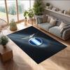 Lazio FC Fußball Muster Weicher Teppich Nicht Rutschender Indoor Boden Teppich Sport Dekor Matte für Schlafzimmer