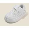 Kids White Sneakers Lightweight Soft Sole Casual Shoes For Boys Girls