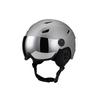 F-SH-47 Ski Helmet with Removable Liner and Ear Pads Goggles Compatible PC Material for All