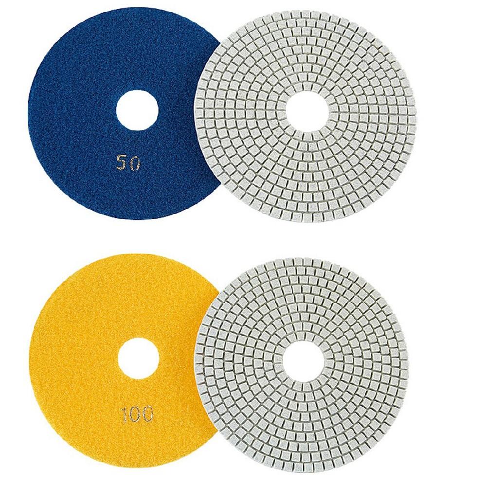

Concrete Restoration Dry Wet Polishing 6 Inch Diameter Fast Polishing Process For Concrete Surfaces Floor Polishing