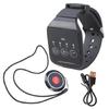 Small Wireless Caregiver Call Button Elderly Alert Watch Elderly Pager Watch High Sensitivity Receiver for Nursing Homes