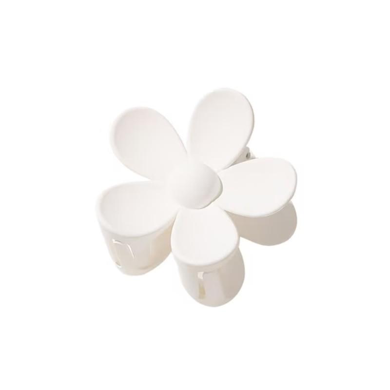 Hair Clip Flower White Strong Hair Ornament For Women