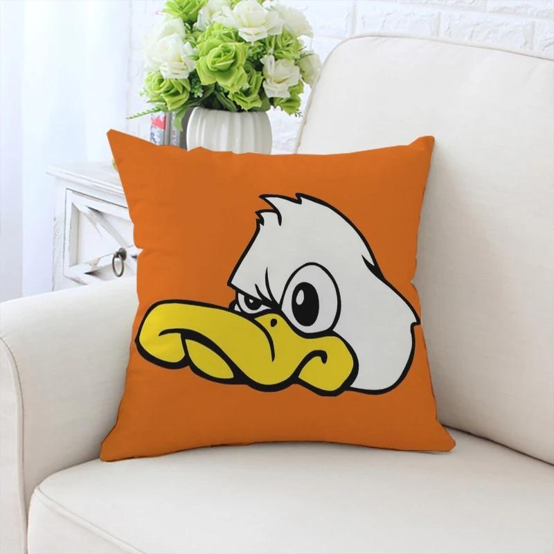 Little Yellow Duck Pattern Pillowcase Car Ornaments Office Living Room Sofa Home Pillowcase