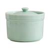 ZISIZ Ceramic Double Boiler Stew Pot, Single Serving