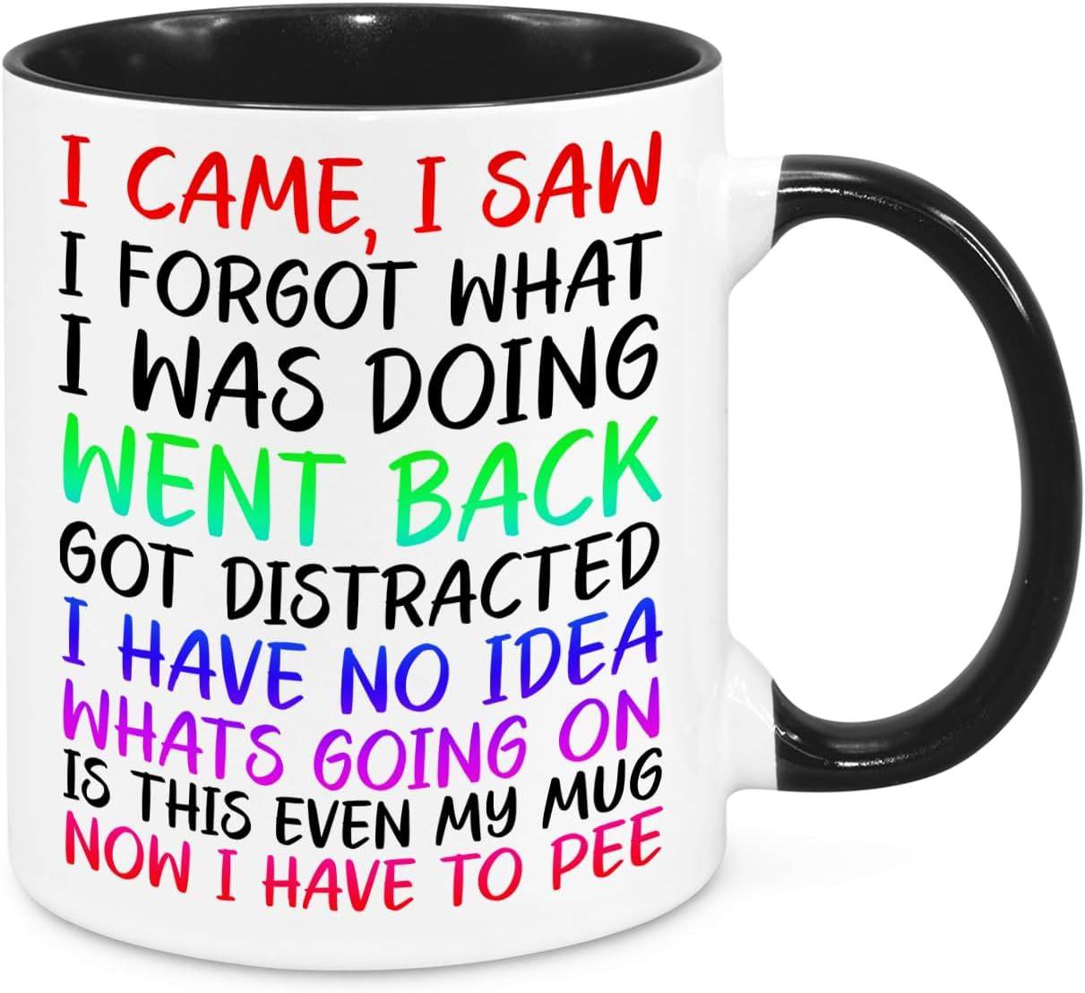 

Я пришел Рождество увидел Керамическая кружка с отметкой для кофе Забыл кружку для воды День рождения Рождество 301-400ml