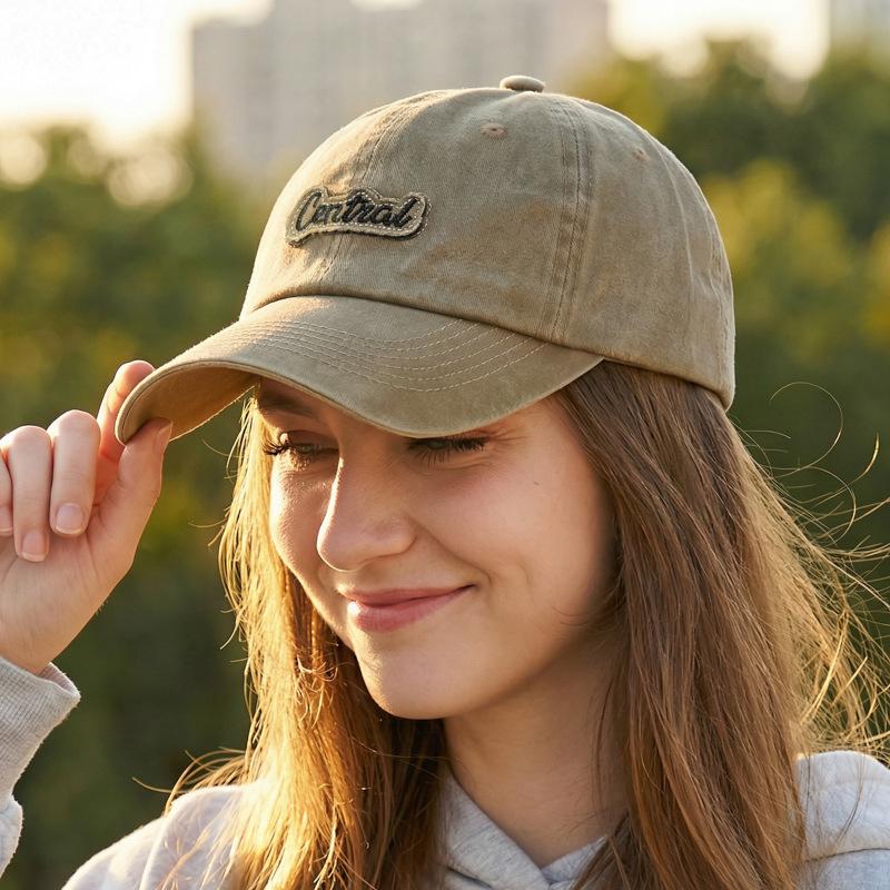 Vintage Cap Men's Embroidered Baseball Cap Sunshade Sunscreen Outdoor Couple Hat