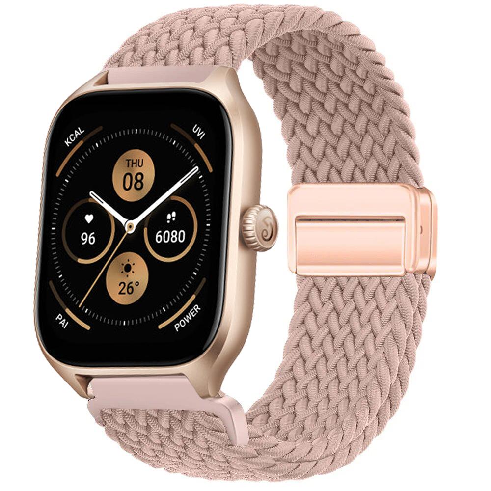 Braided Solo Loop Strap For Amazfit GTS/2/2e/3/4/GTS2 Mini/GTR 2/2e/4/3/Pro Nylon Bracelet Amazfit Bip 6 5 20mm/22mm Watch Band