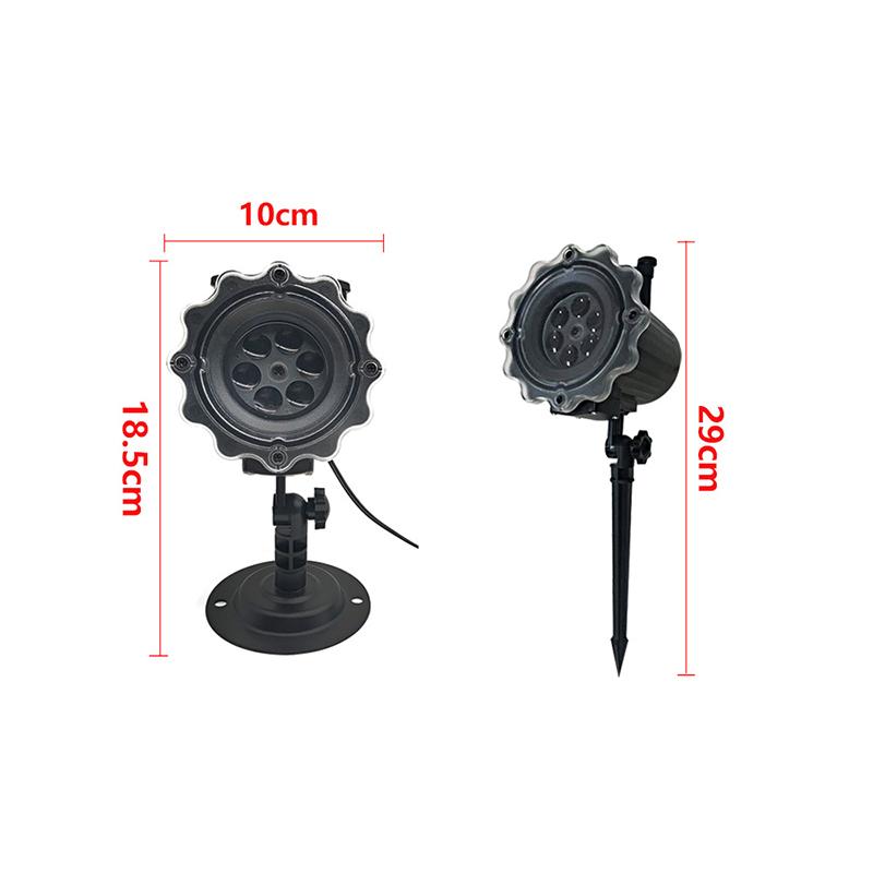 Halloween Christmas Projector Outdoor Holiday Led Projection Navidad Lamp Waterproof 16 Cards Stage Party Lights Decoration 2026