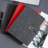 With Card Holder Loose Leaf Notebook Retro Memo Book Meeting Minutes Book  Birthday Gifts