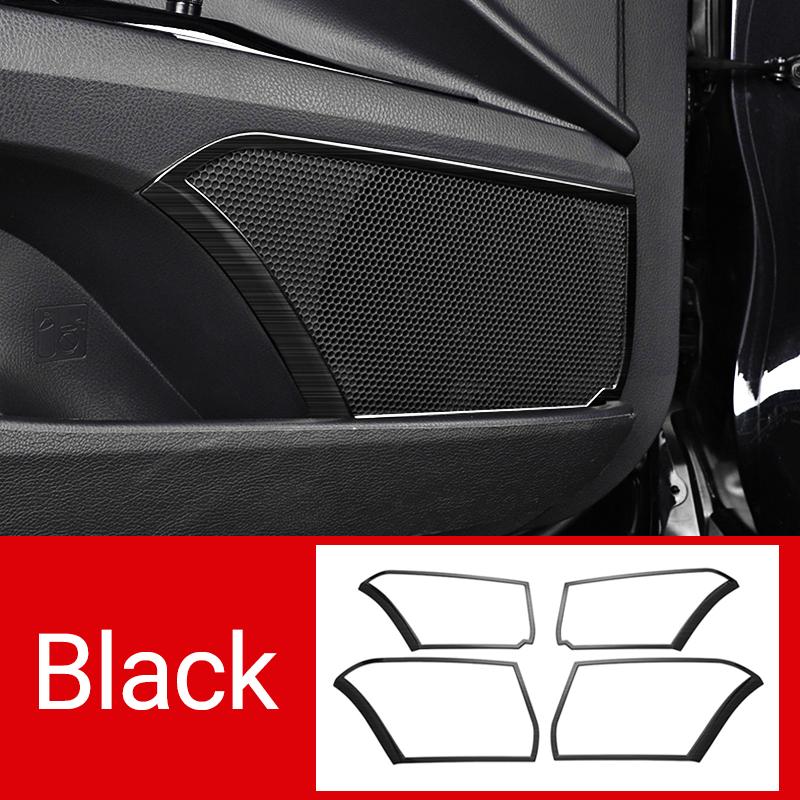 For Toyota Camry 70 XV70 2018      Hybrid Stainless Car Audio Speaker Door Loudspeaker Cover Trim Stickers