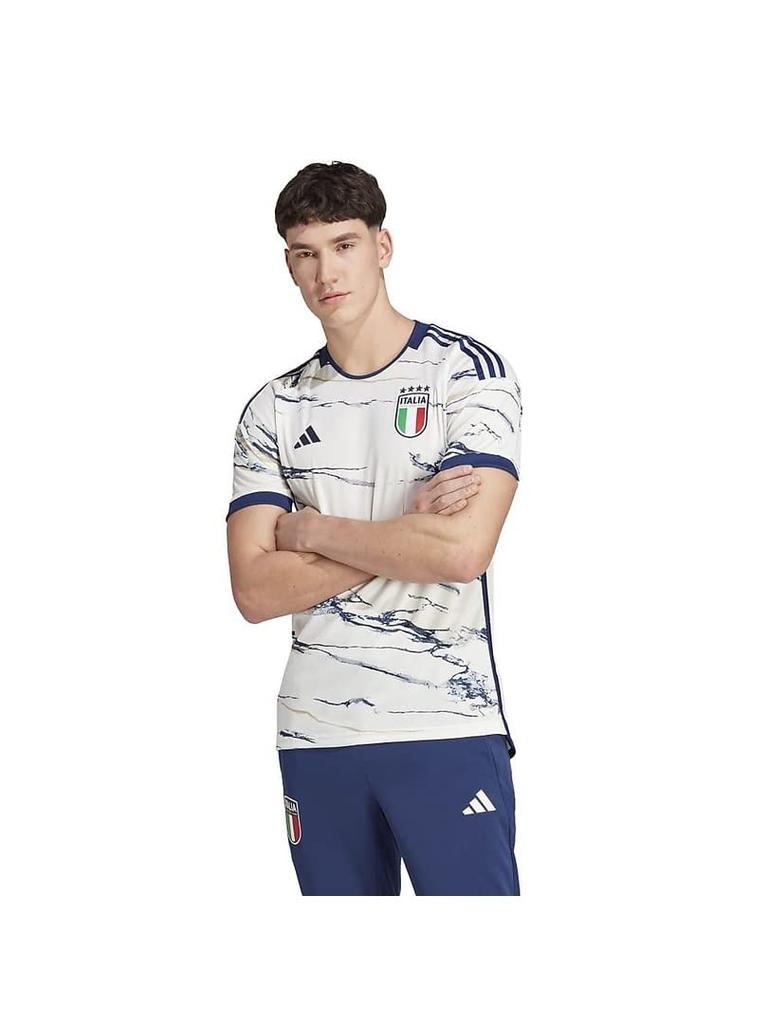 Adidas Italy National Team Away Replica Uniform M Off-White